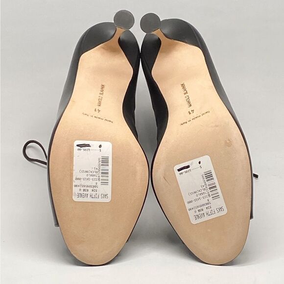 Manolo Blahnik Taralo 90MM Leather Booties size 41 - Picture 15 of 16